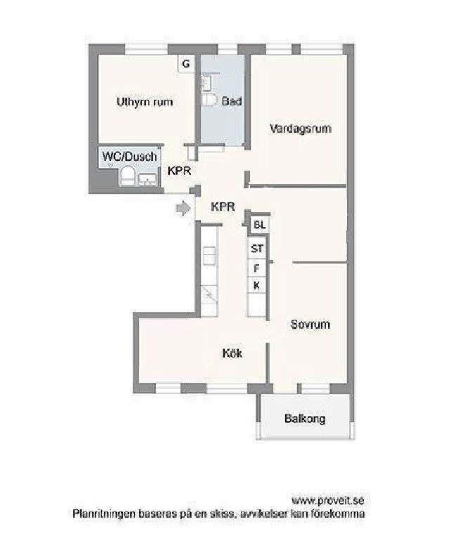 Elinsborgsbacken 26, 1 tr – bild 12