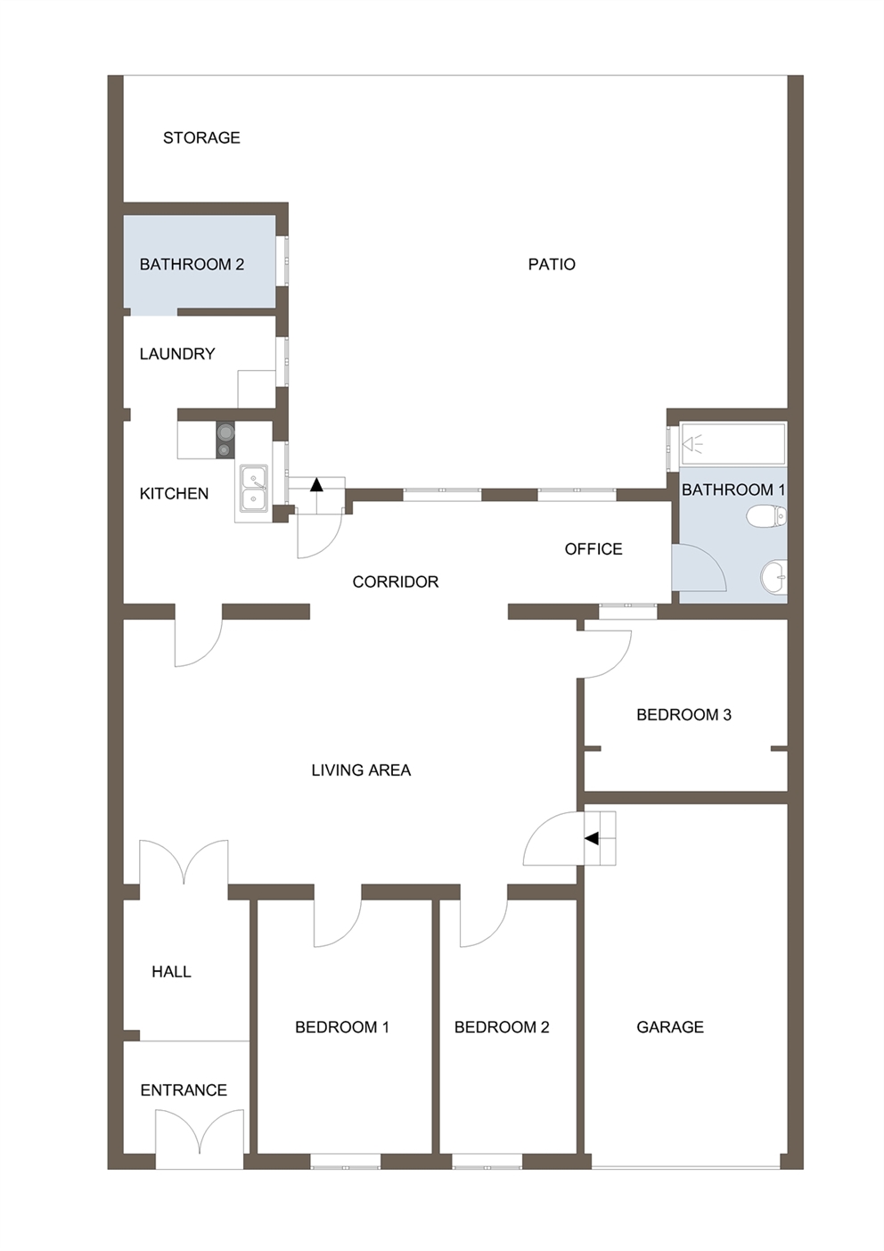 Plano del piso 1
