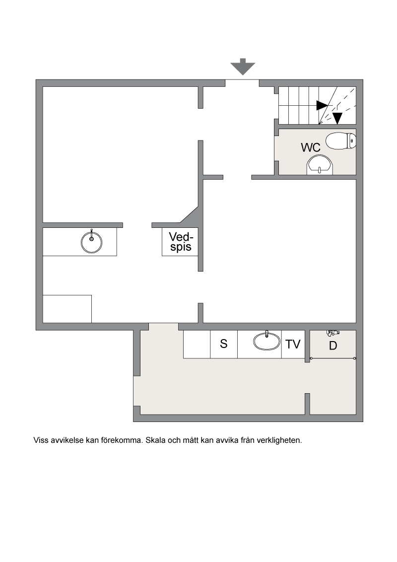 Planritning nedervåning