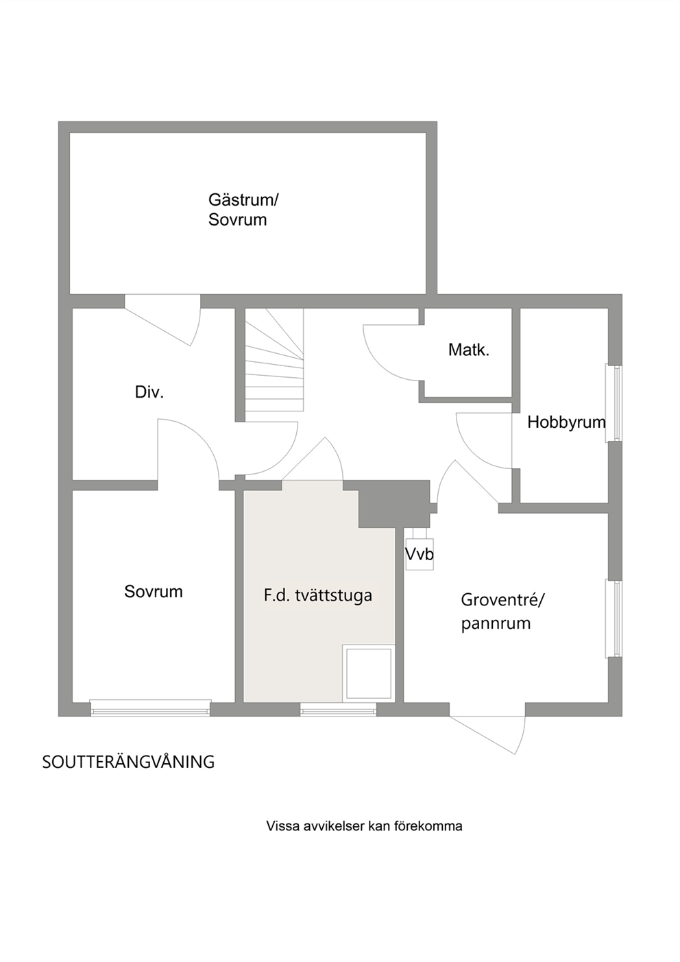 Soutterängplan