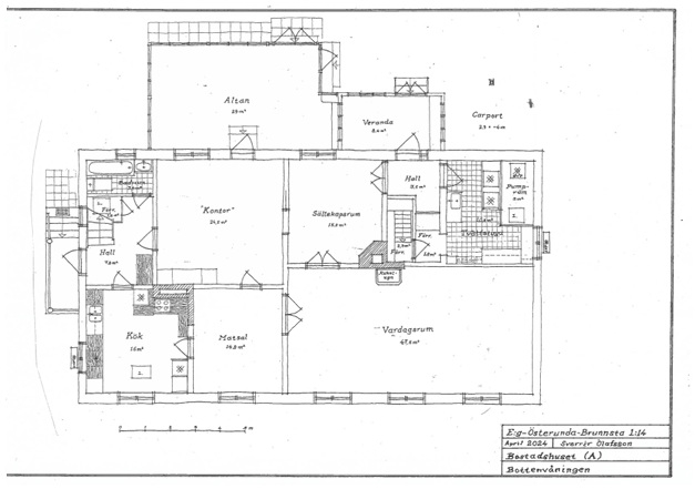 Hus A - Entréplan