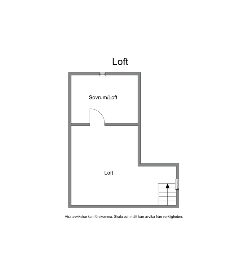 Planritning Loft