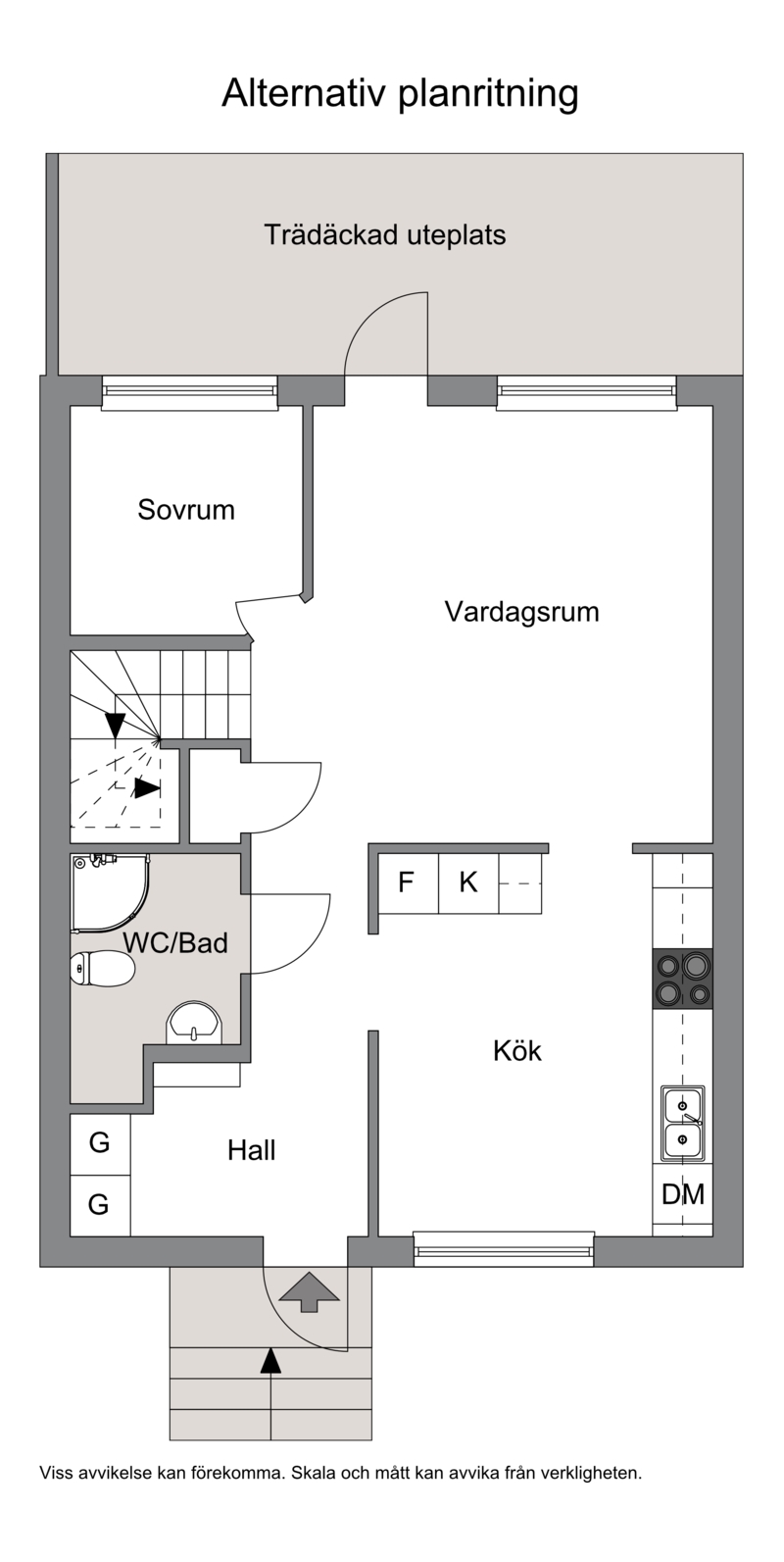 Alternativ planlösning 