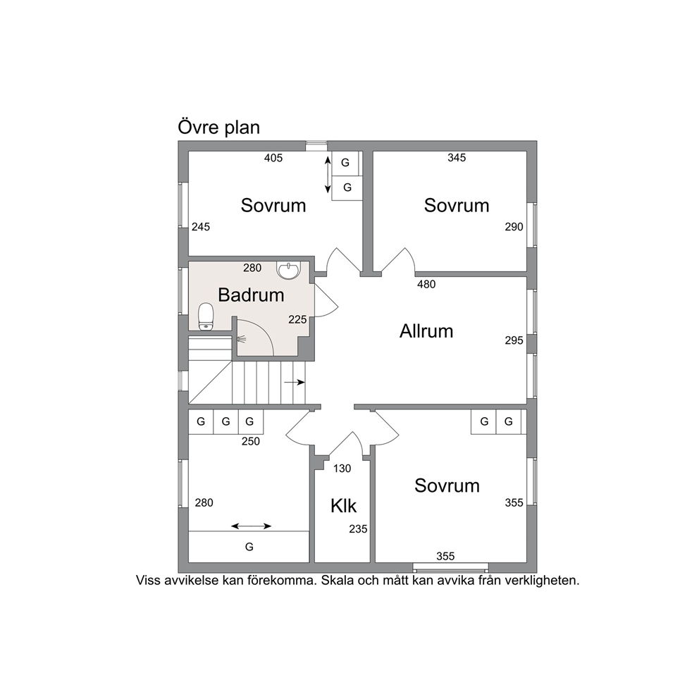 Övre plan