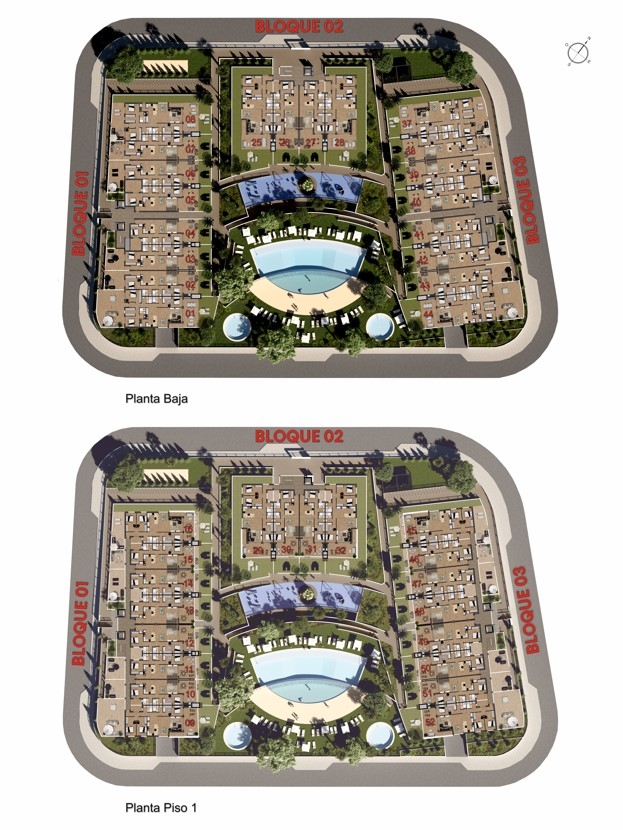Plano del piso 1