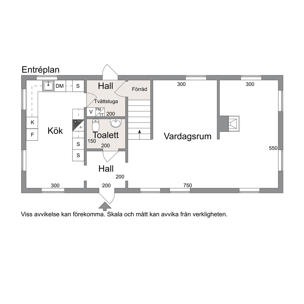 Verkstaden 20, entréplan Kyrkogårdsgatan 2A