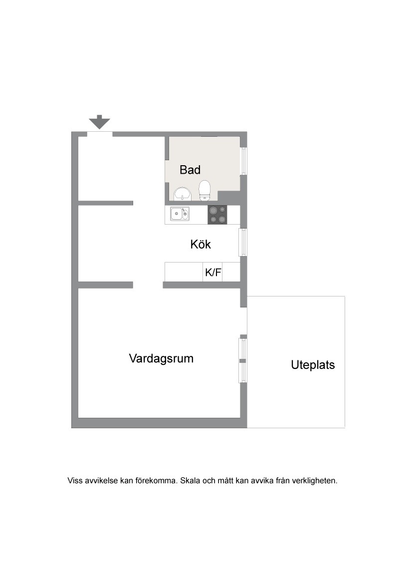 HELSINGFORSGATAN 57, Entréplan – bild 17