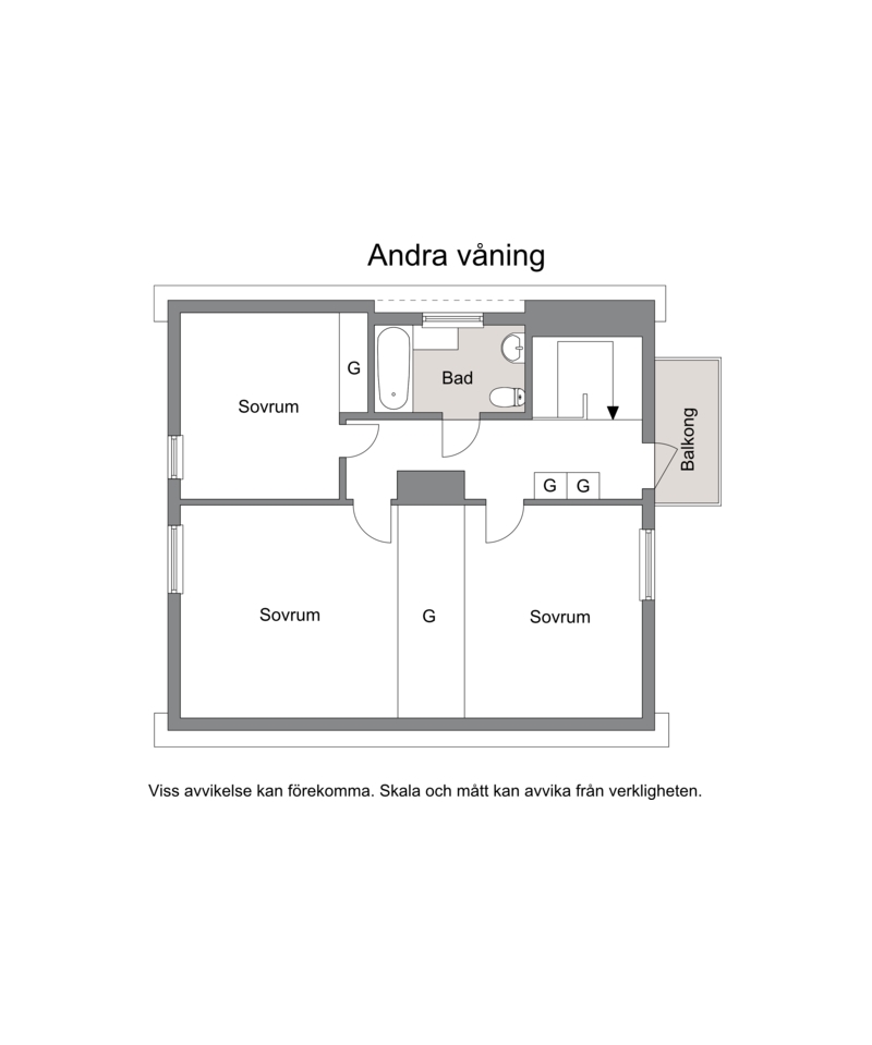 andra våning