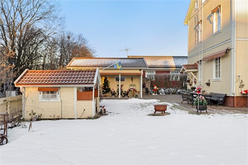 Del av trädgården