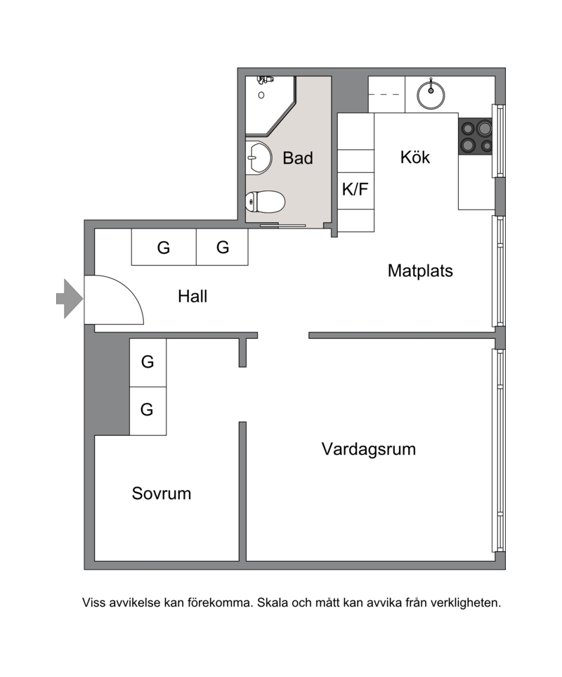 Alternativ planlösning