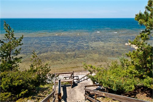 Trappa till stranden