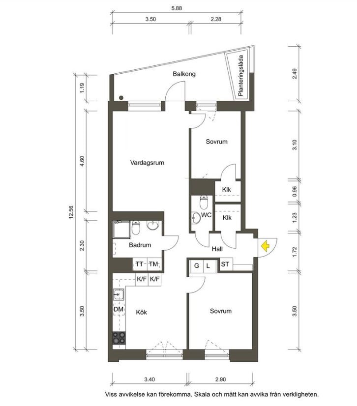 Settergatan 12, 6 tr av 6 tr! – bild 21