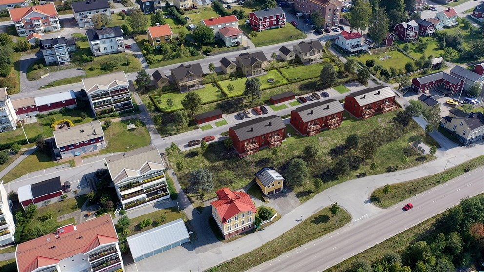 Första Långgatan / Tredje Tvärgatan