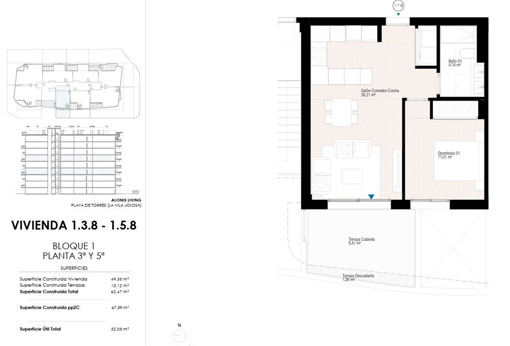 Plano del piso 1