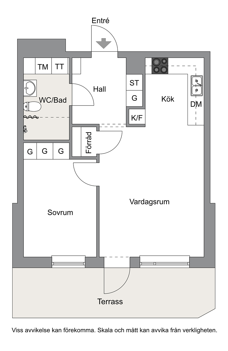 Skagafjordsgatan 10, 1 tr – bild 18