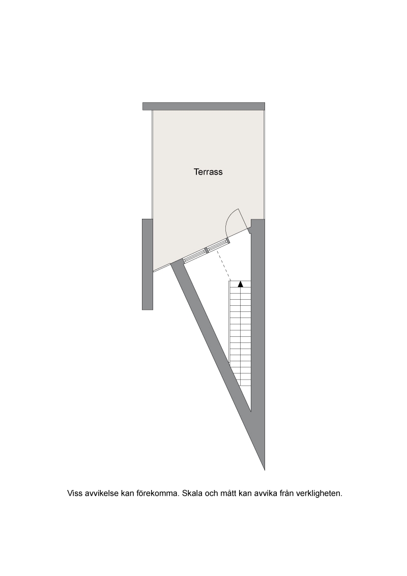 Planskiss takterrass