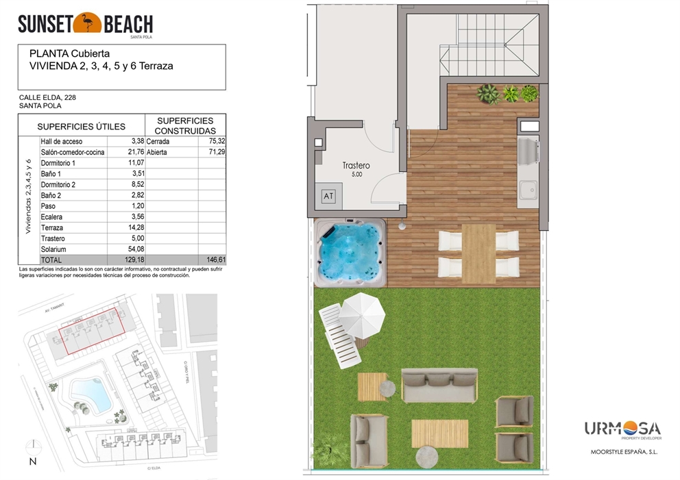 Plano del piso 2