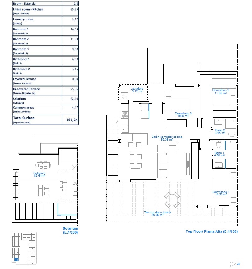 Plano del piso 2