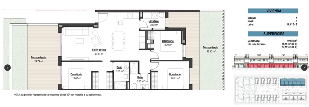Plano del piso 1