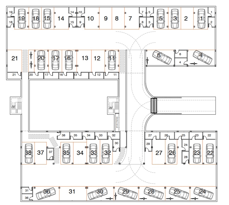 Plano del piso 5