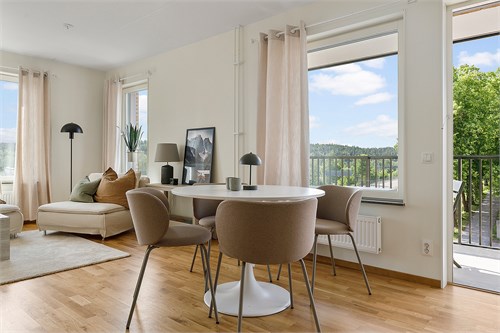 Vardagsrum visningslägenhet