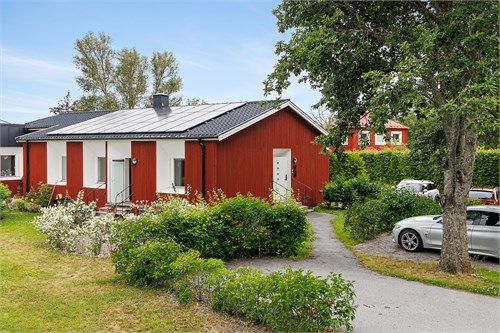 Egen parkering precis utanför dörren
