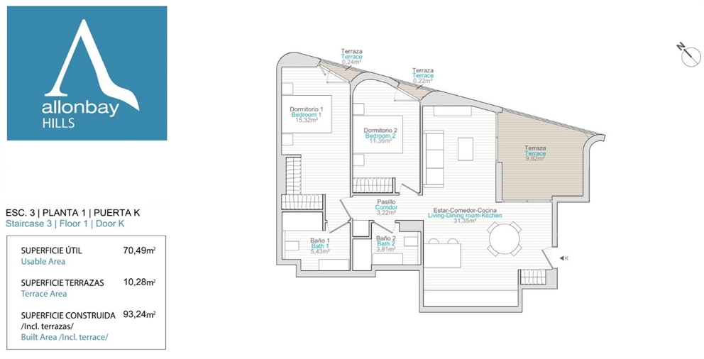 Plano del piso 2