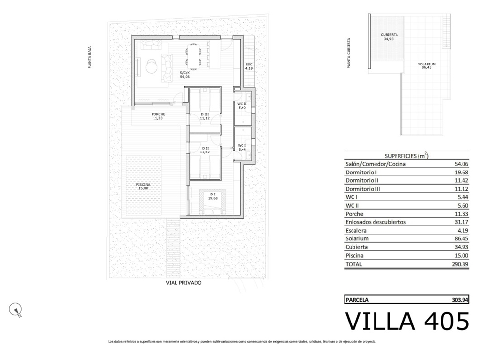 Plano del piso 1