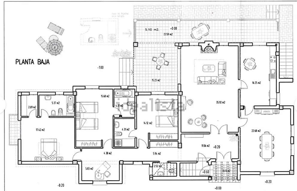 Plano del piso 1