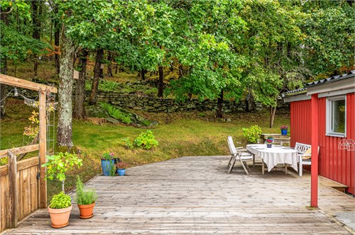 Stora ytor med för umgänge utomhus