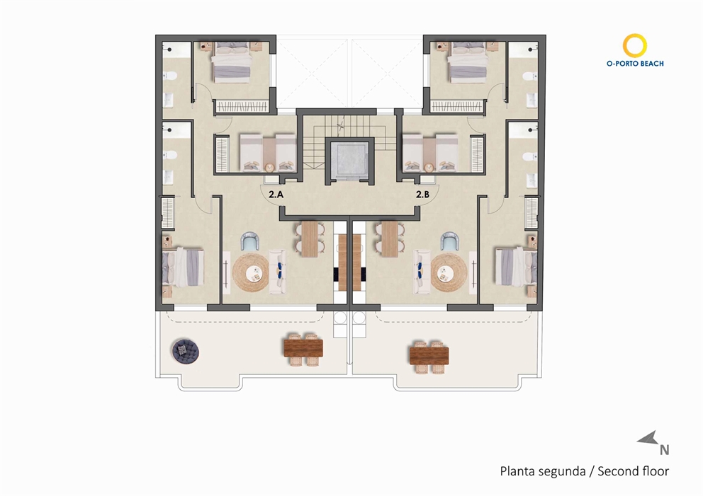Plano del piso 2
