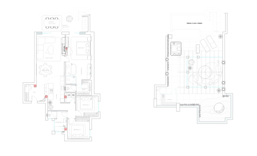 Plano del piso 1