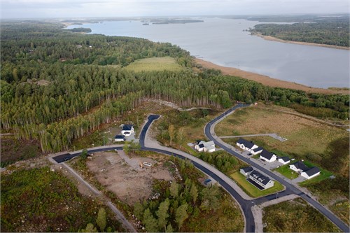 Friköpta tomter nära Sörfjärden