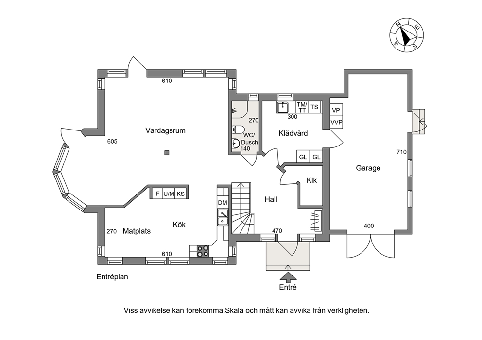Planlösning Entréplan
