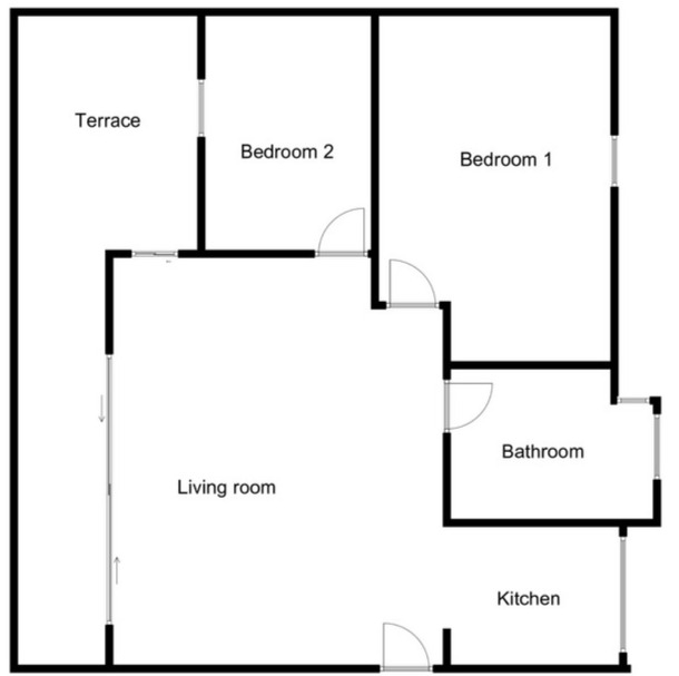 Plano del piso 1