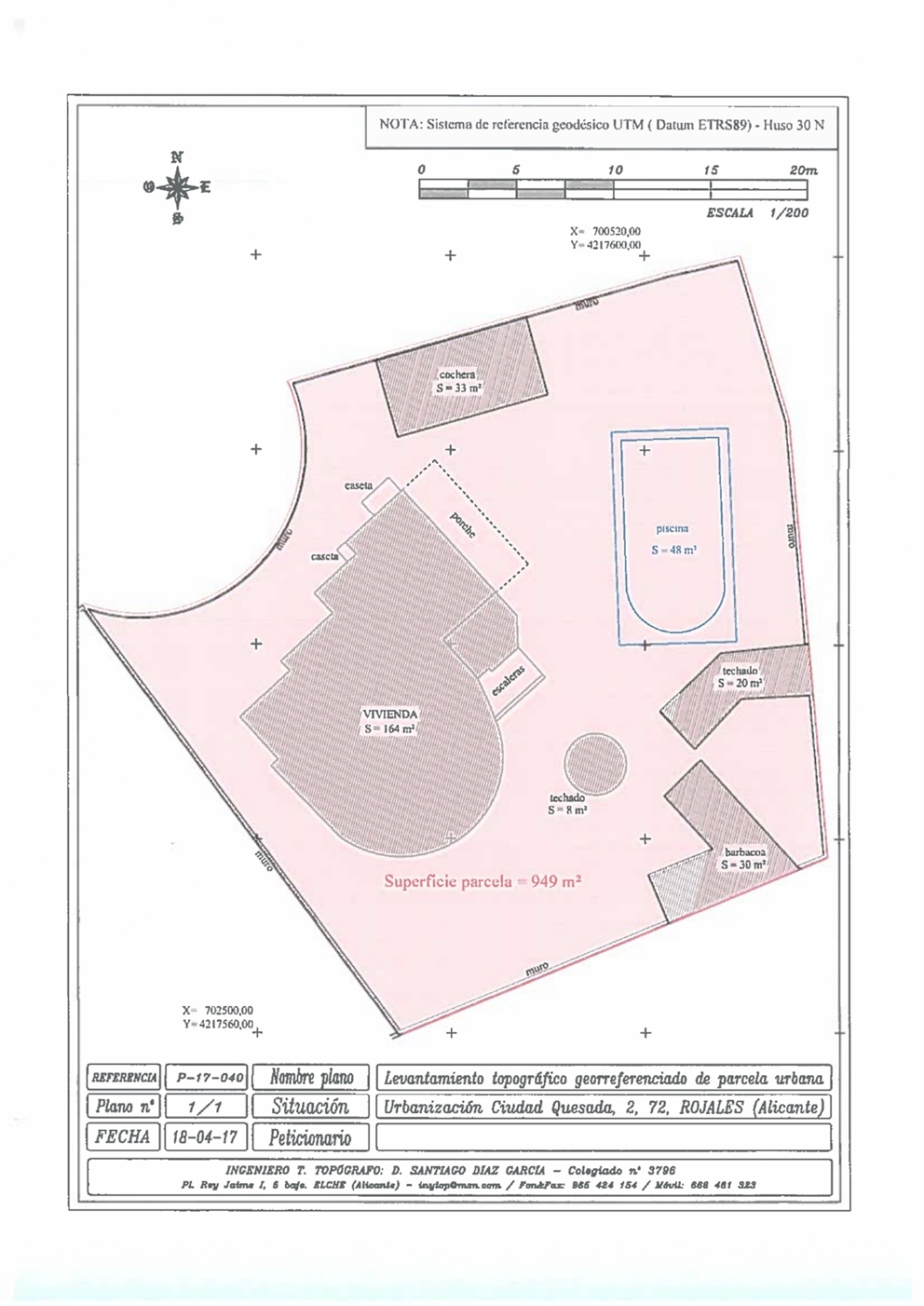Plano del piso 4