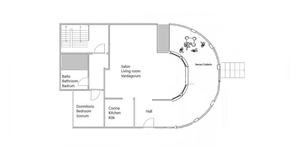 Plano del piso 1