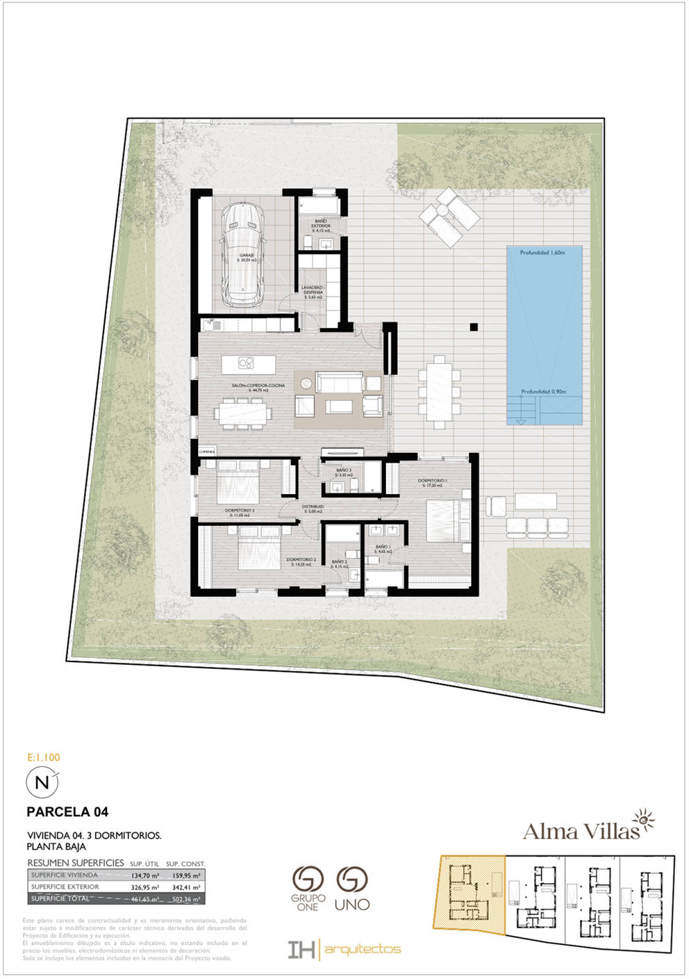 Plano del piso 1