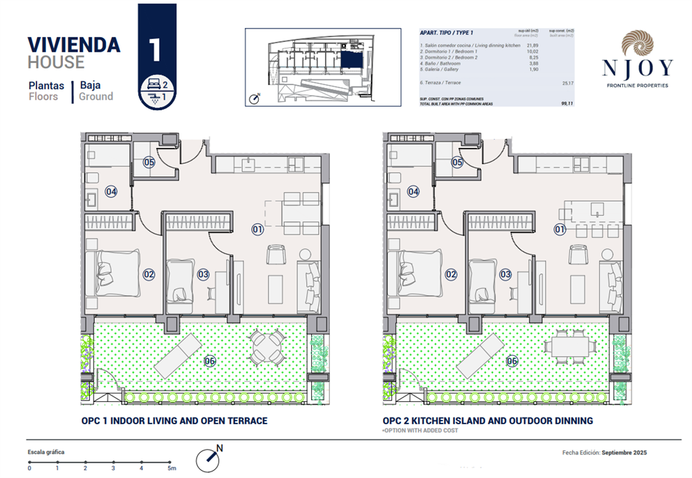 Plano del piso 2