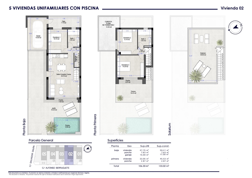 Plano del piso 1