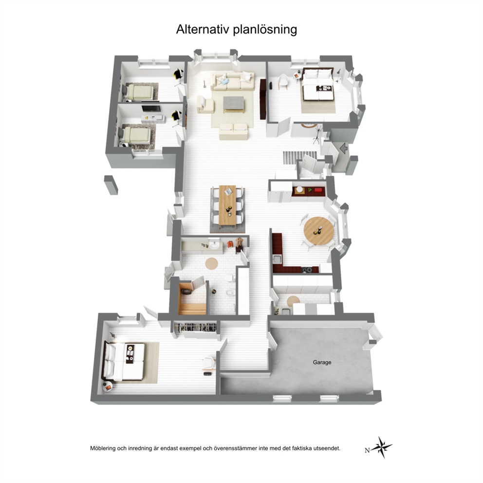 Alternativ planlösning