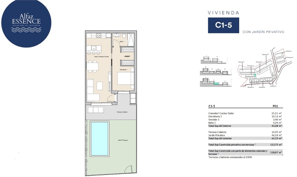 Plano del piso 1