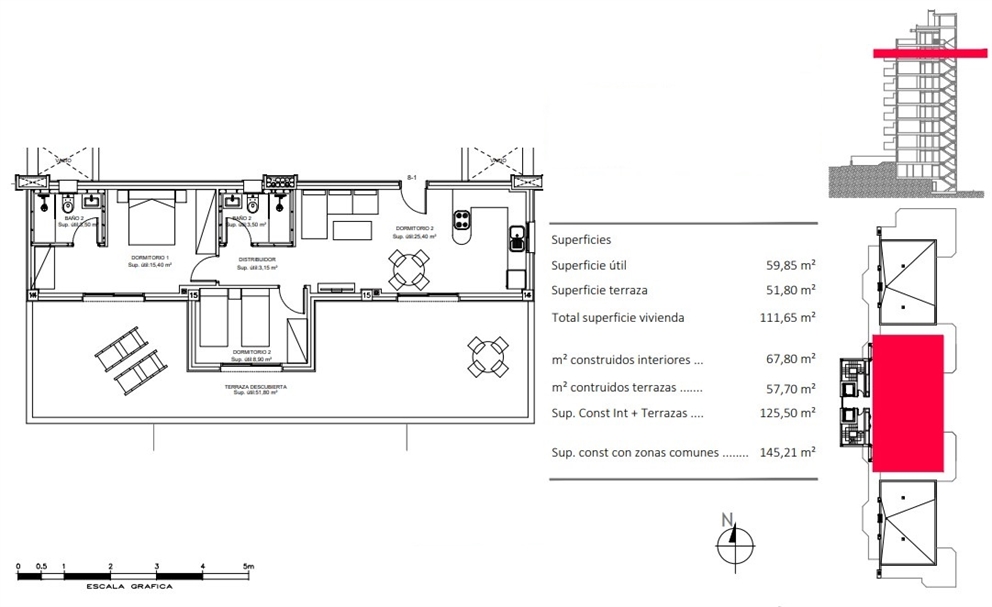 Plano del piso 3
