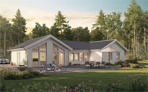 Lappbäcken - Städjeviksberget, nyckelfärdig ”Villa Hortlax”