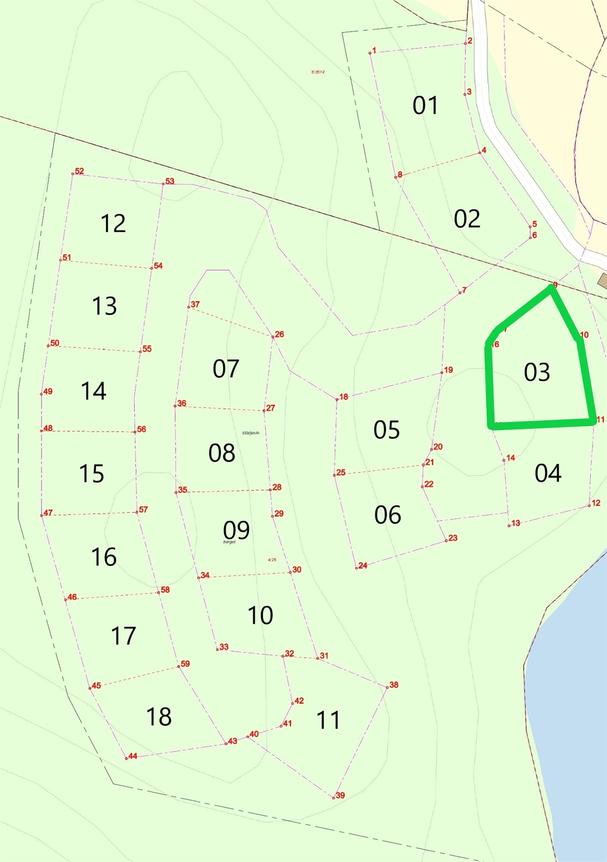 Lappbäcken - Städjeviksberget, tomt nr12 – bild 4