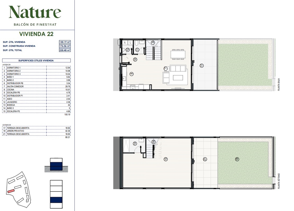 Plano del piso 3