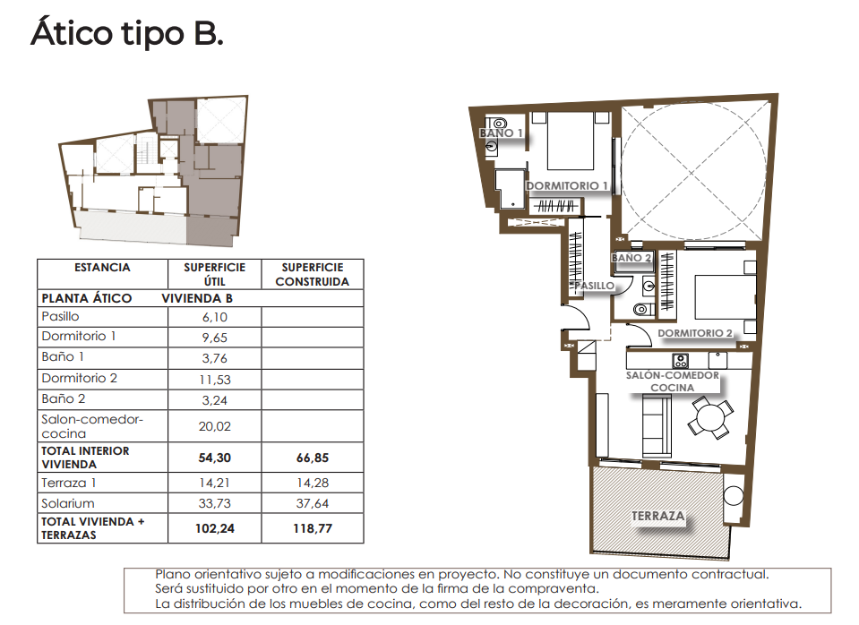 Plano del piso 2