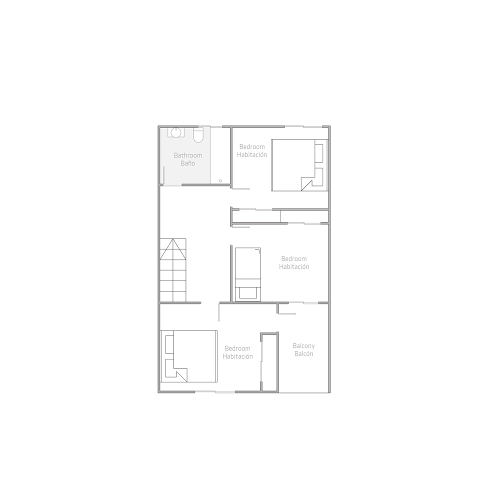 Plano del piso 2
