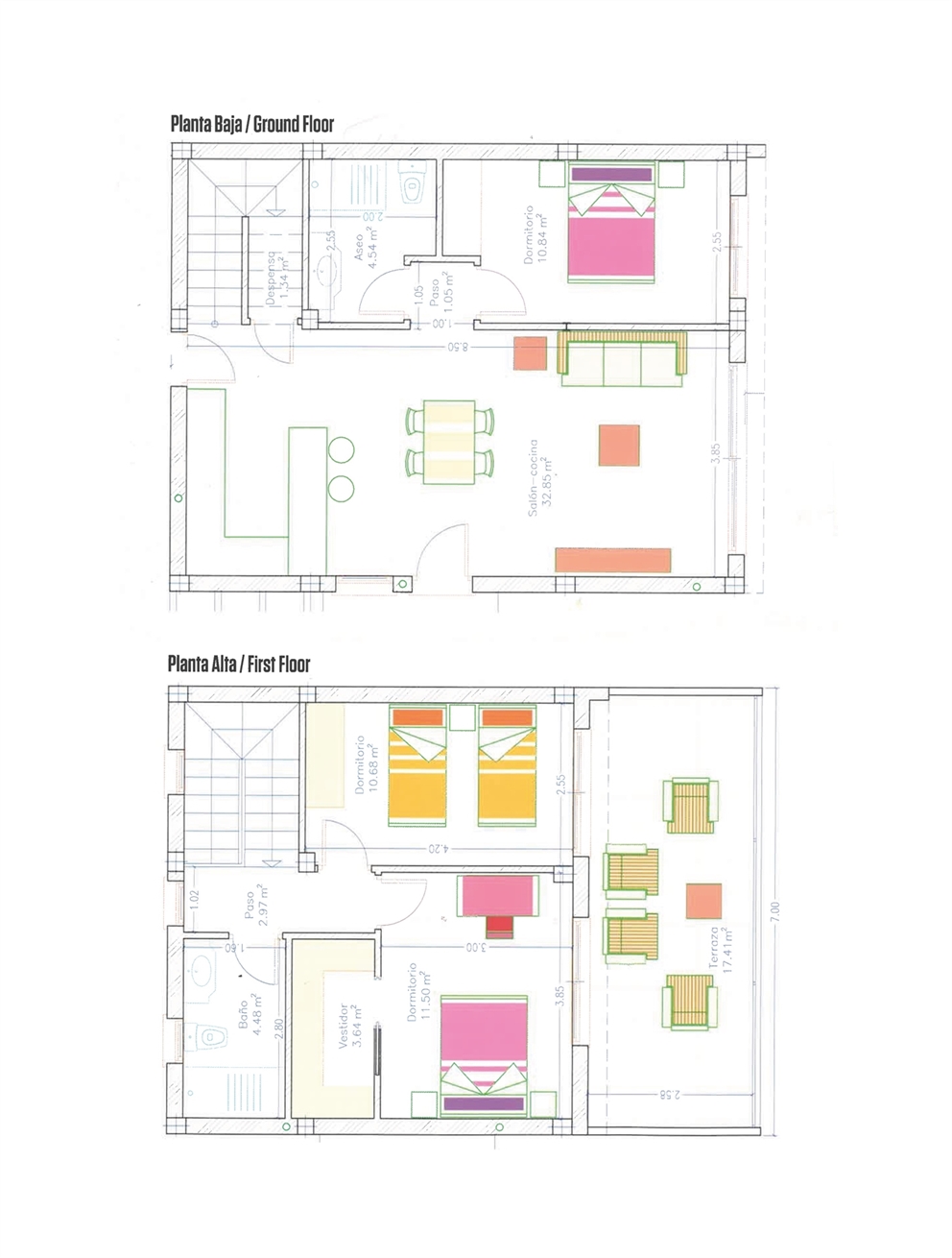 Plano del piso 1