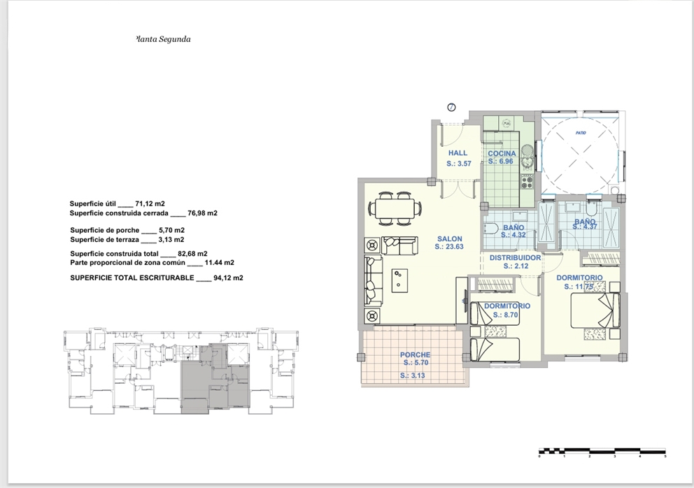 Plano del piso 3